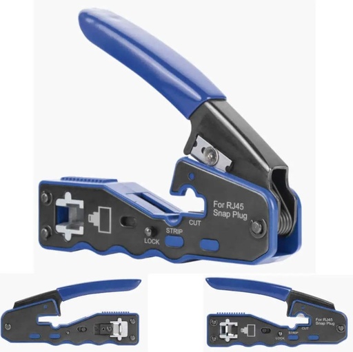[DH-PFM914] PONCHADORA DAHUA PFM-914 RJ45 Y RJ11 CAT5 CAT6 CAT7