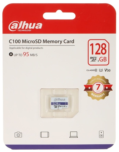 [DHI-TF-C100/128GB] Memoria MicroSD Dahua 128GB Clase 100 
