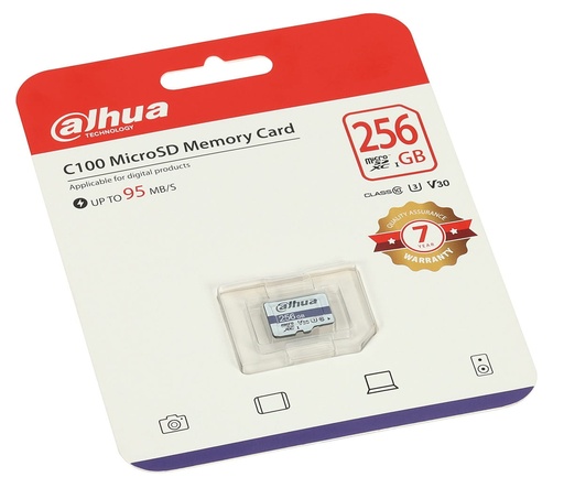 [DHI-TF-C100/256GB] Memoria MicroSD Dahua 256GB Clase 100 DHI-TF-C100/256GB