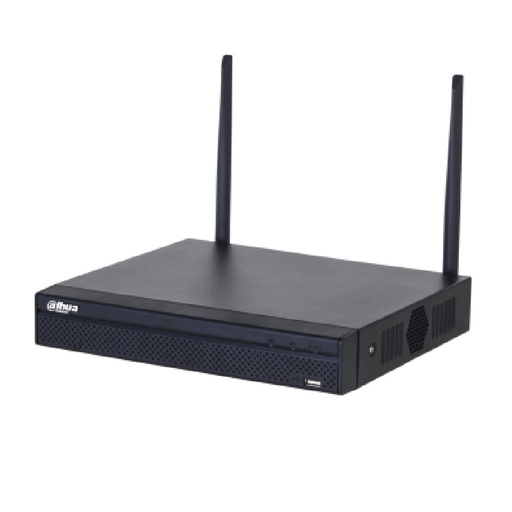 [NVR1104HS] NVR DAHUA INALAMBRICO 4CH H.265+ DECODIFICACION 1CH@6MP U 2CH@1080P AB ENTRADA 80MBPS